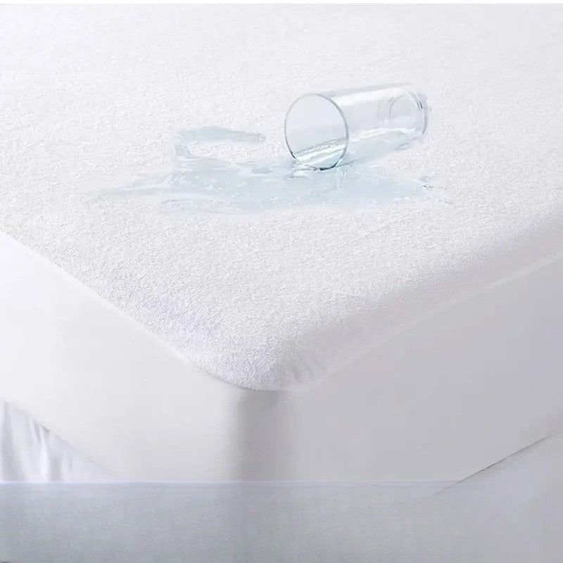 Moonlight Bedding Mattress Protector - Super Absorbent & Waterproof - 30cm Deep Fitted Sheet Style