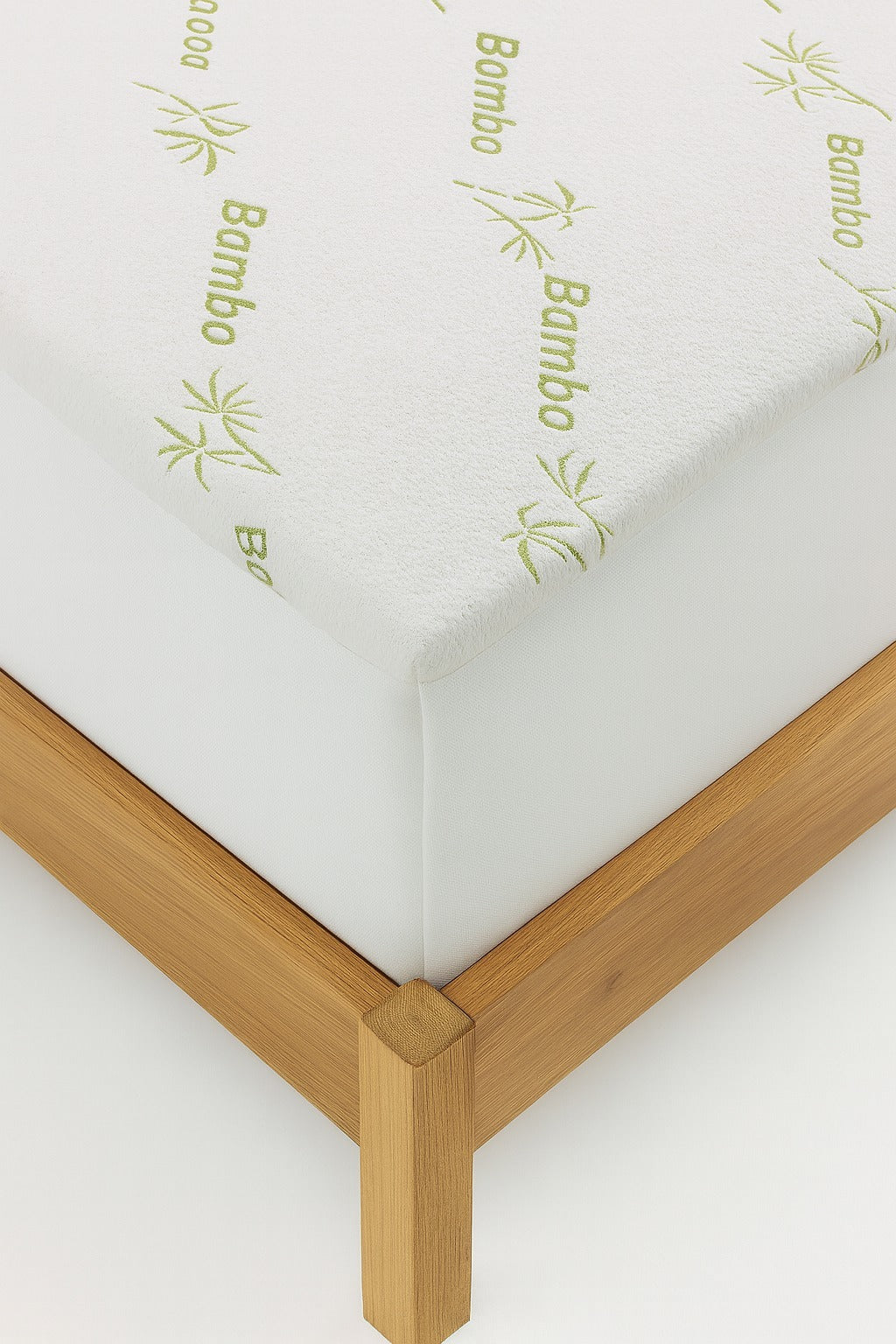 Bamboo Memory Foam Topper - Anti Bacterial Firm Medium Support topper comfort duvet