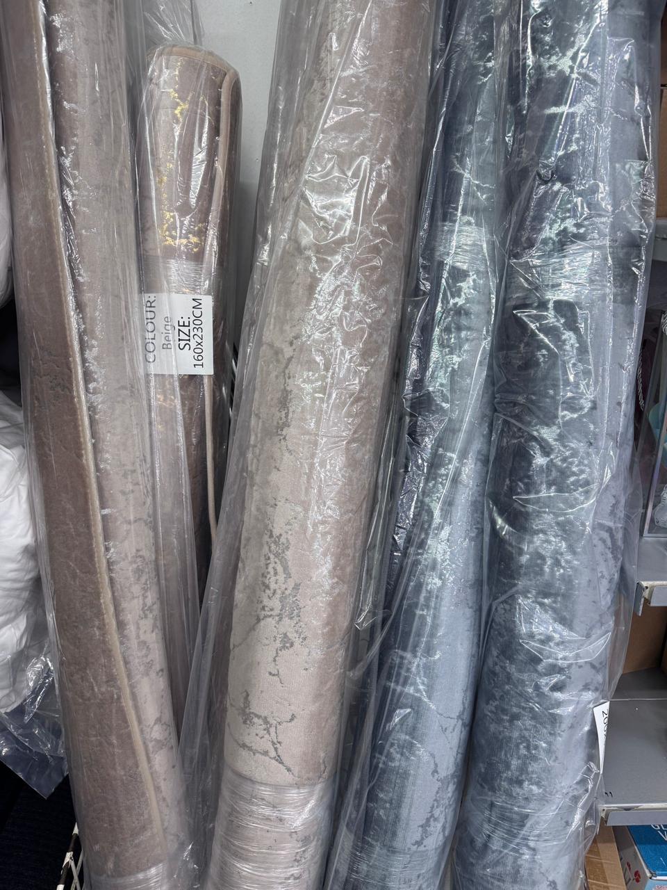 Marbled Effect Area Hallway runner