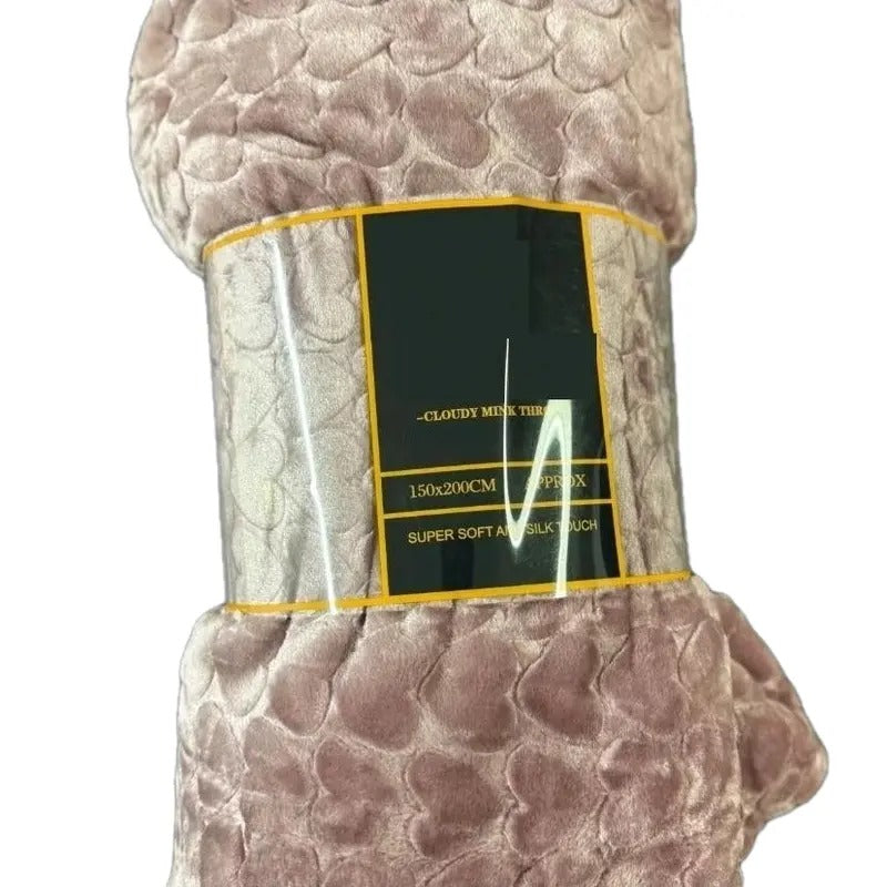 Soft and Cosy Mink Fleece 150/200 CM  Blanket for a Comfortable Sleep Sold by TECHMANN