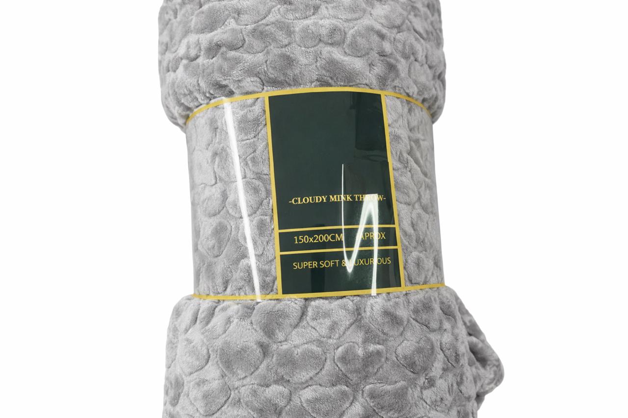 Soft and Cosy Mink Fleece 150/200 CM  Blanket for a Comfortable Sleep Sold by TECHMANN