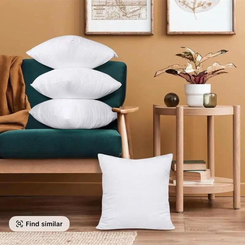 Pack of 4 Extra Deep Filed 18x18 Inches Cushion Pads Inserts Fillers Scatters